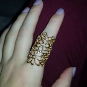 flower Finger Cuff